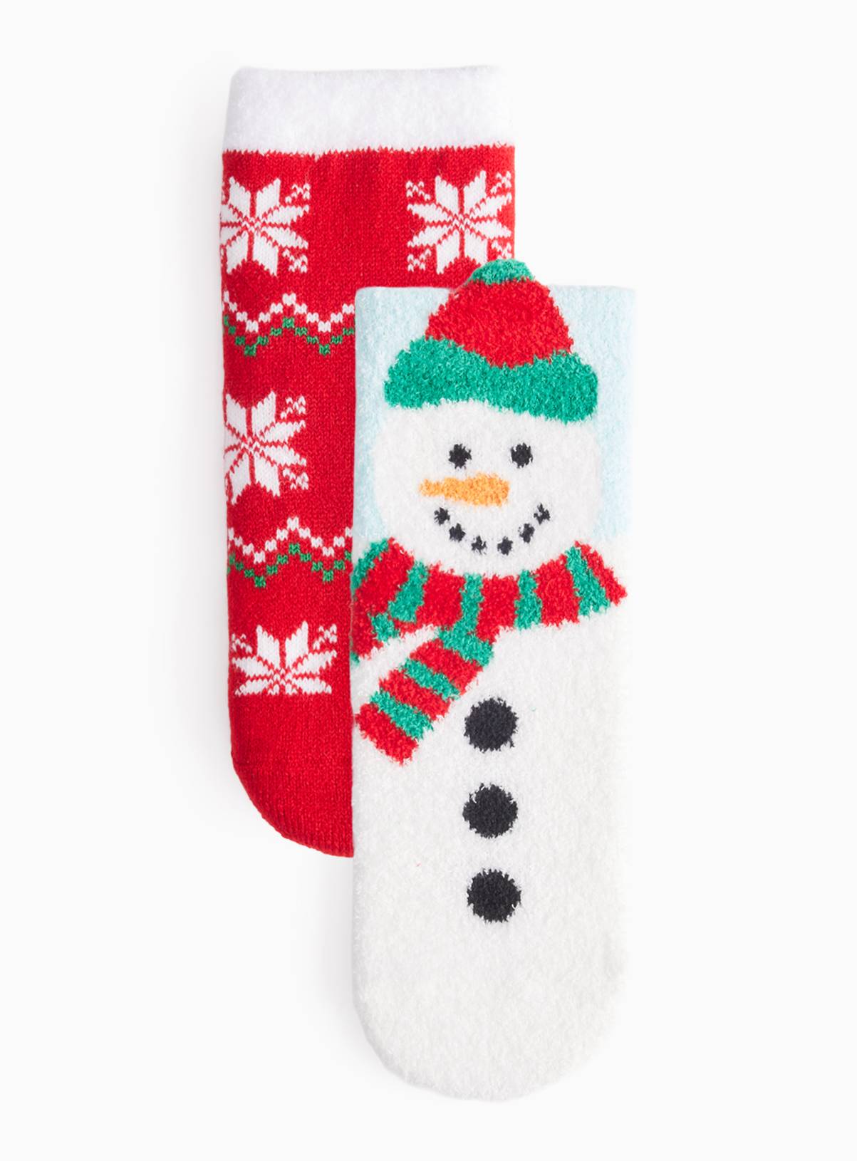 The Snowman Fluffy Cosy Socks 2-Pack 9-12 Infant - Image 1